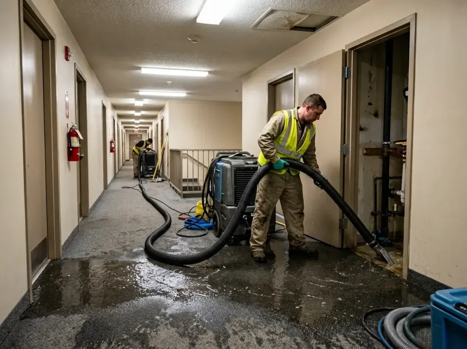 multi-unit-apartment-hallway-f-005 — frequently asked questions, Emergency Burst Pipe Water Extraction & Removal in Ladonia,…